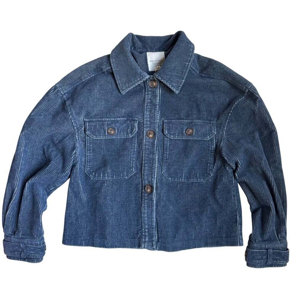 Avec Les Filles by anthropologie Relaxed Corduroy Shacket - Size Small